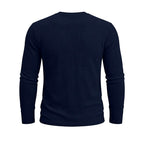 Nathan - Men's Geometric Textured Crew Neck Shirt 6