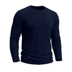 Nathan - Men's Geometric Textured Crew Neck Shirt 7
