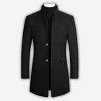 Nathaniel - Men's Wool Blend Overcoat
