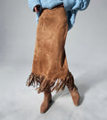 Odessa - Women's Straight Fit Fringe Skirt