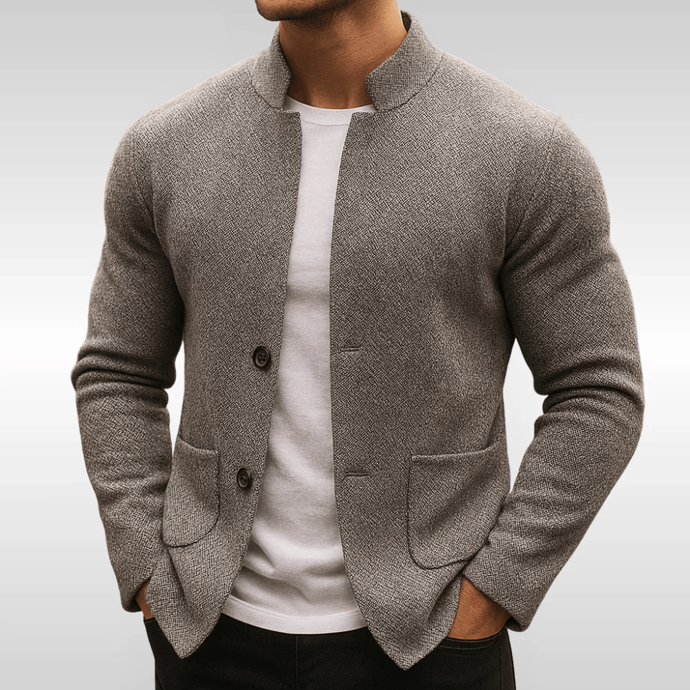Orson - Men's Textured Knit Blazer