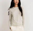 Paige – Women's Classic Crew Neck Long Sleeve Shirt 1