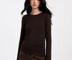 Paige – Women's Classic Crew Neck Long Sleeve Shirt 2
