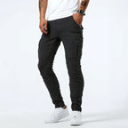Preston - Men's Cargo Denim Jeans