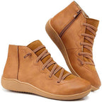 Priya - Women's Lace-Up Vintage Ankle Boot