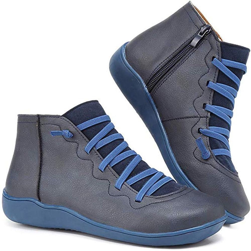 Priya - Women's Lace-Up Vintage Ankle Boot