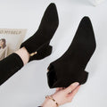 Quinley - Women's Leather Ankle Boots