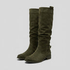 Rosalie - Women's Knee-High Suede Boots