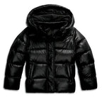 Rosette - Women's Zip-Up Hooded Quilted Jacket with Pockets 8