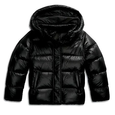 Rosette - Women's Zip-Up Hooded Quilted Jacket with Pockets 8