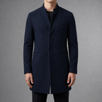 Sebastian - Men's Slim-Fit Stand Collar Coat