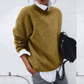 Sienna - Women's Crewneck Knit Sweater