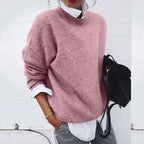 Sienna - Women's Crewneck Knit Sweater