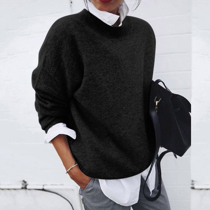 Sienna - Women's Crewneck Knit Sweater