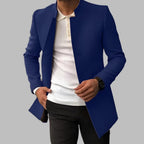 Stefano - Men's Long Tailored Blazer Coat