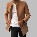 Stefano - Men's Long Tailored Blazer Coat
