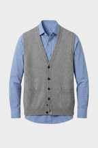 Thaddeus - Men's V-Neck Knit Vest