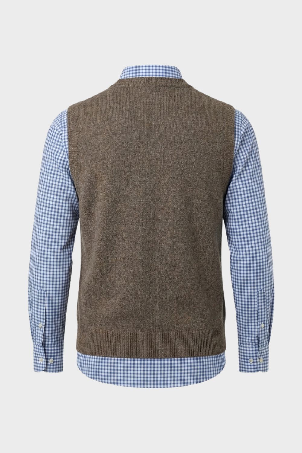 Thaddeus - Men's V-Neck Knit Vest