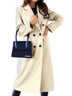 Theodora - Women's Double-Breasted Wool Coat