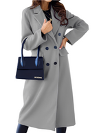 Theodora - Women's Double-Breasted Wool Coat