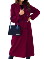 Theodora - Women's Double-Breasted Wool Coat