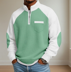 Titus - Men's Colorblock Half-Zip Pullover