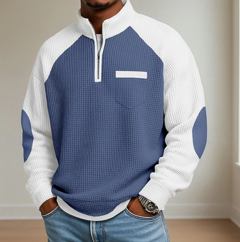 Titus - Men's Colorblock Half-Zip Pullover