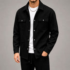 Todd - Men's Waffle Four-Pocket Utility Overshirt 1