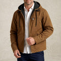 Vin - Men's Full-Zip Field Jacket with Adjustable Hood 8