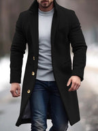 William - Men's Tailored Wool Blend Coat