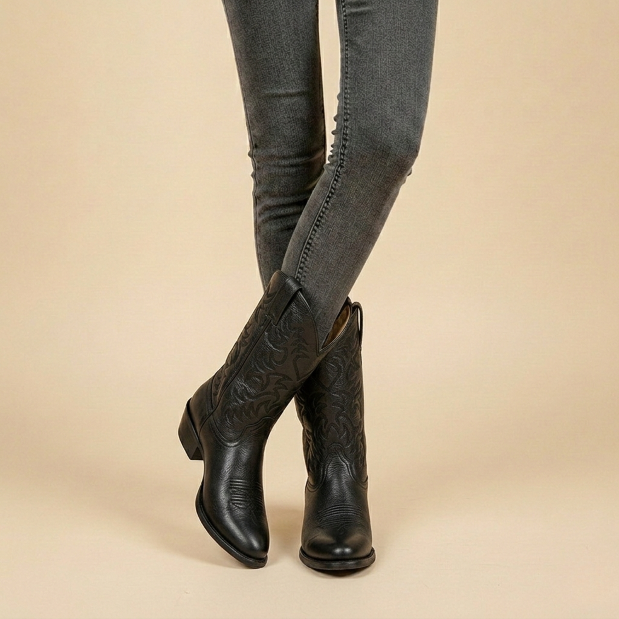 Willow - Women's Classic Western Leather Cowboy Boot
